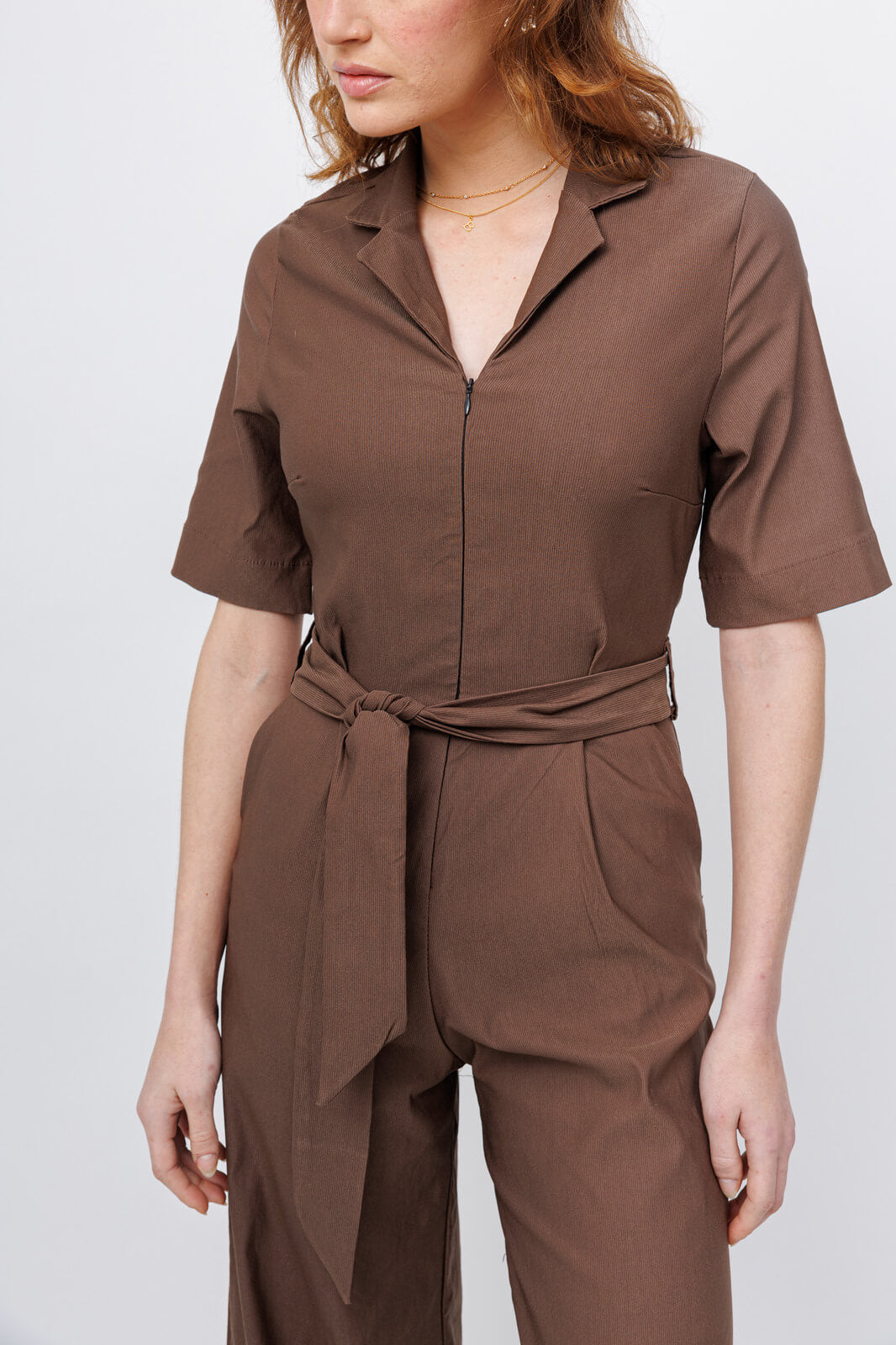 אוברול FORTY | חום