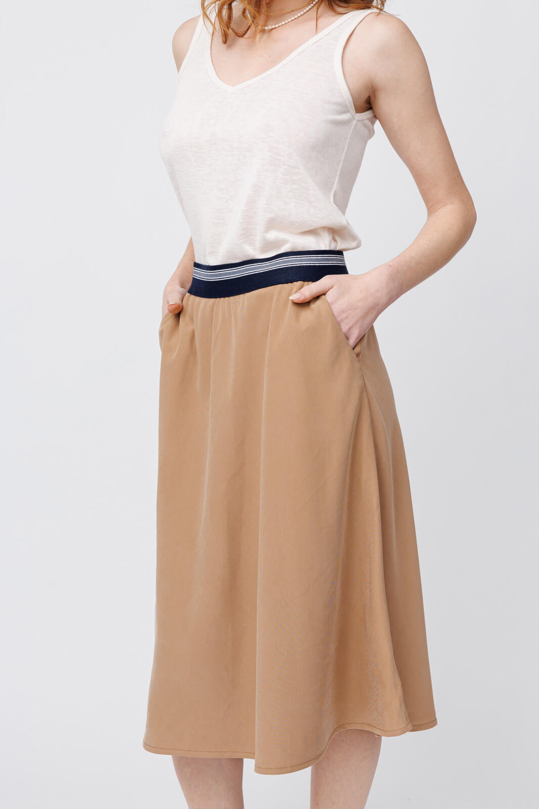 חצאית PAS | חום