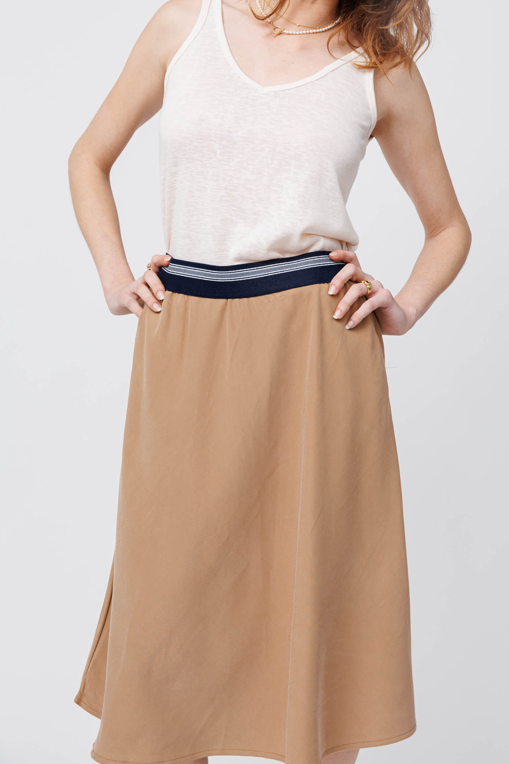 חצאית PAS | חום