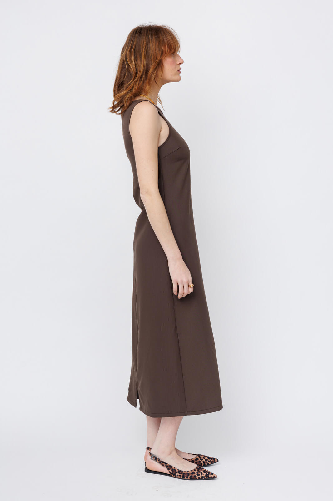 שמלת SIRA | חום