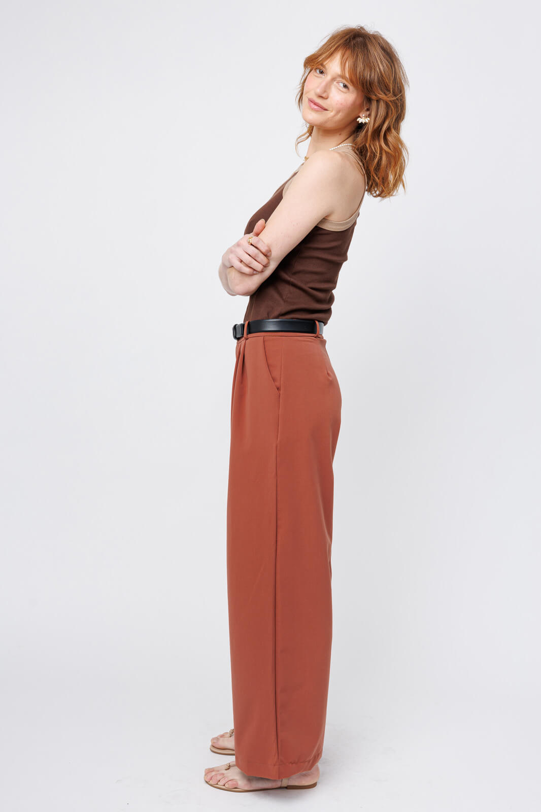 מכנסי TEFER | טרקוטה