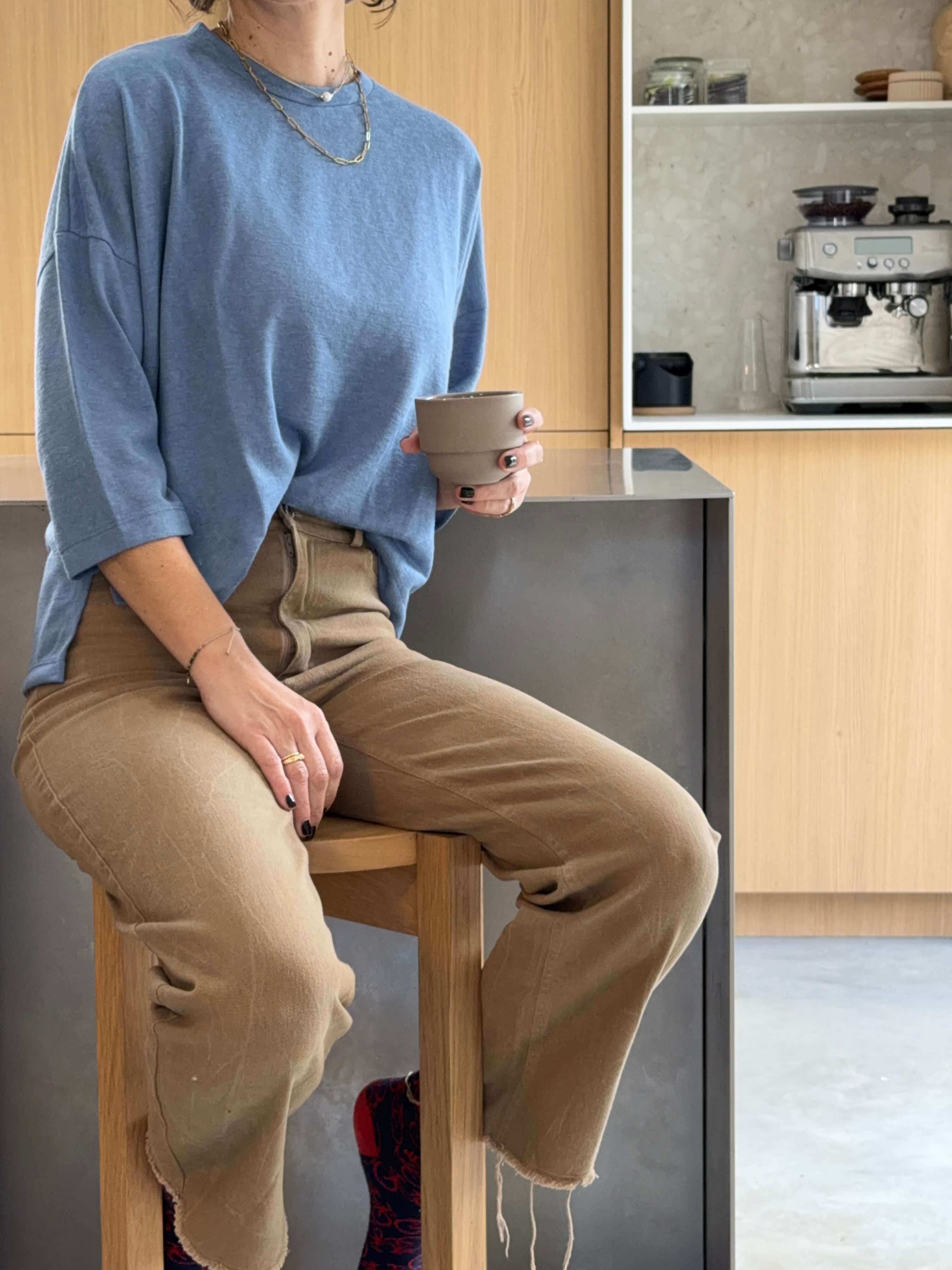 חולצת FLOW | כחול