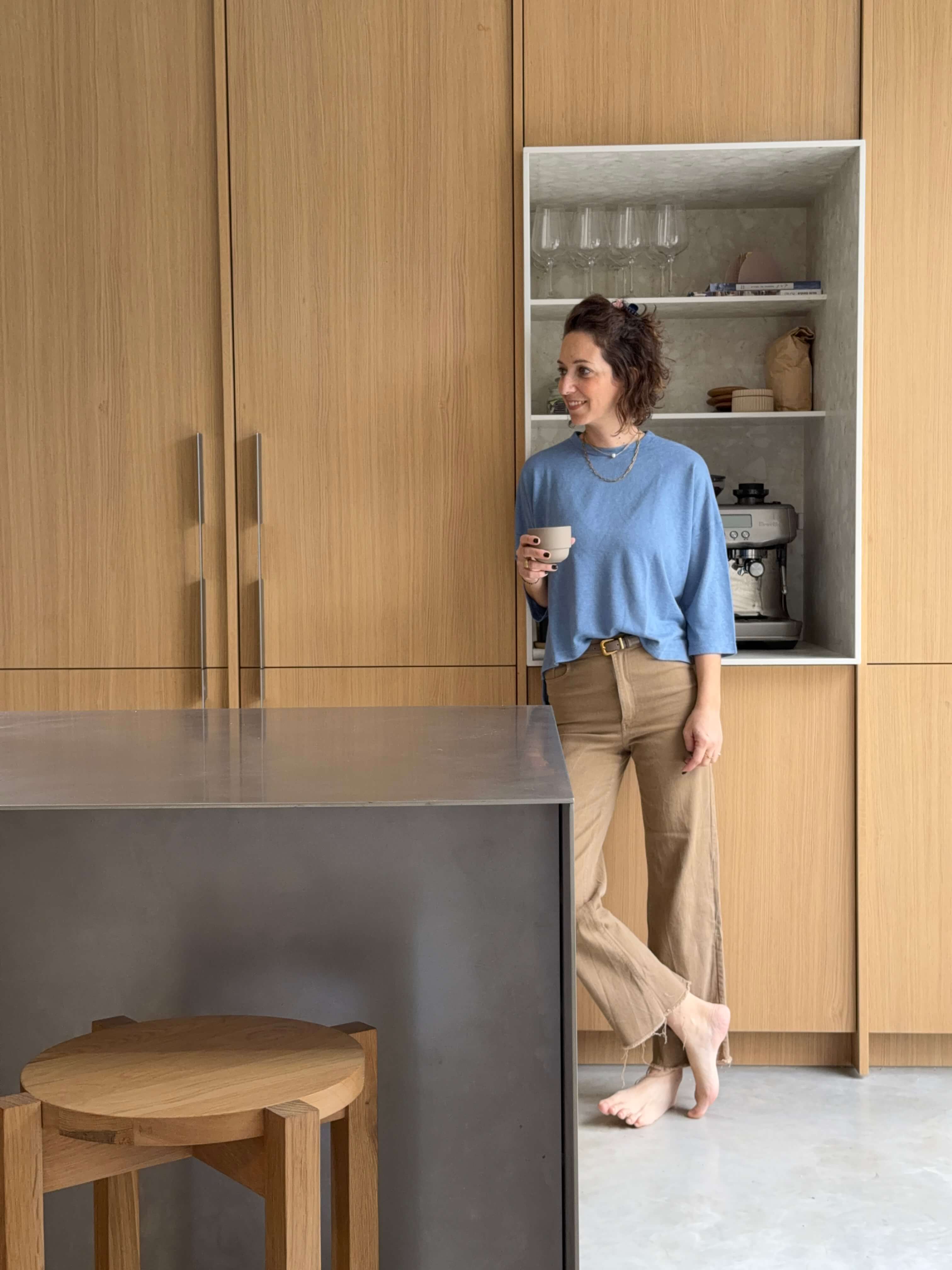 חולצת FLOW | כחול