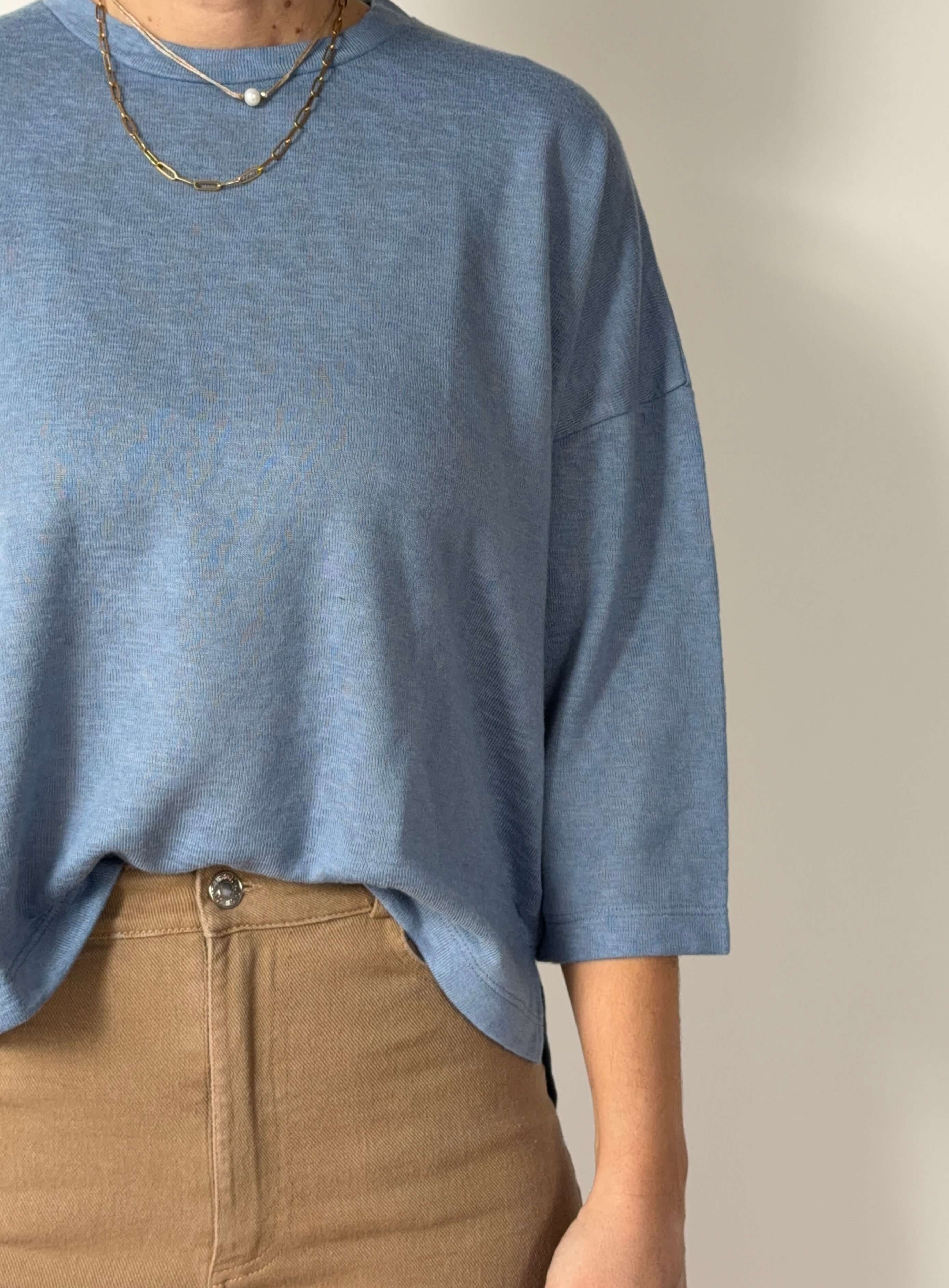 חולצת FLOW | כחול