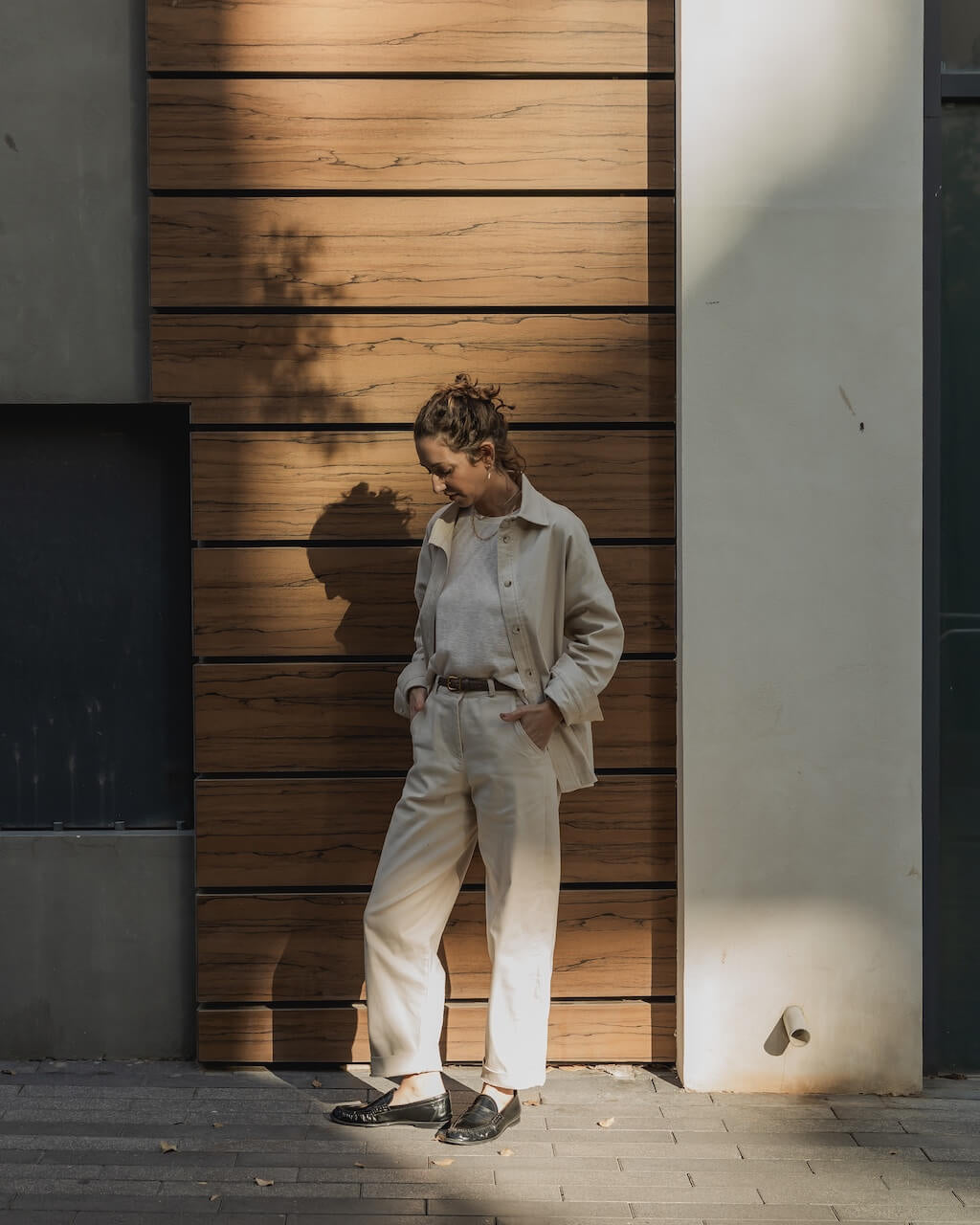 ג׳קט CLAR | לבן